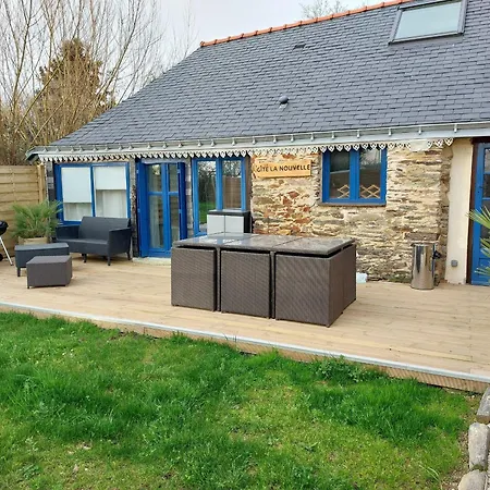 펜션 Charmante Maison En Anjou Bleu, 2 Pers, Terrasse, Poele A Bois, Equipements Bebe, Cuisine Equipee - Fr-1-622-72