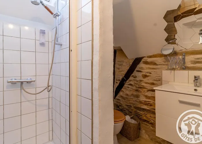 펜션 Charmante Maison En Anjou Bleu, 2 Pers, Terrasse, Poele A Bois, Equipements Bebe, Cuisine Equipee - Fr-1-622-72 *