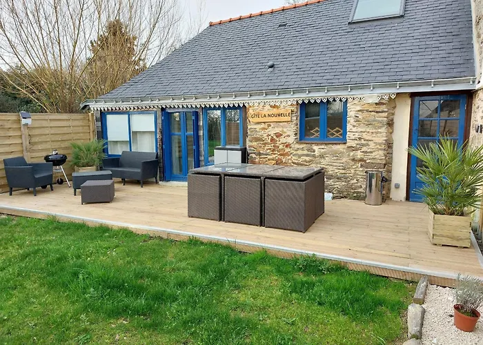 펜션 Charmante Maison En Anjou Bleu, 2 Pers, Terrasse, Poele A Bois, Equipements Bebe, Cuisine Equipee - Fr-1-622-72